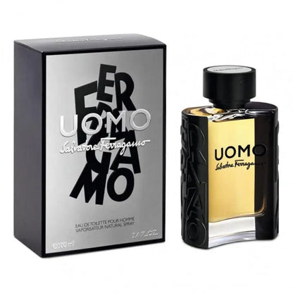 Uomo by Salvatore Ferragamo For Men 3.4 oz EDT Spray by perfumesandrea