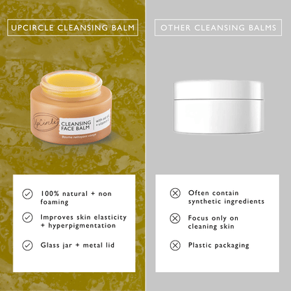 Cleansing Face Balm with Oat Oil + Vitamin E by UpCircle