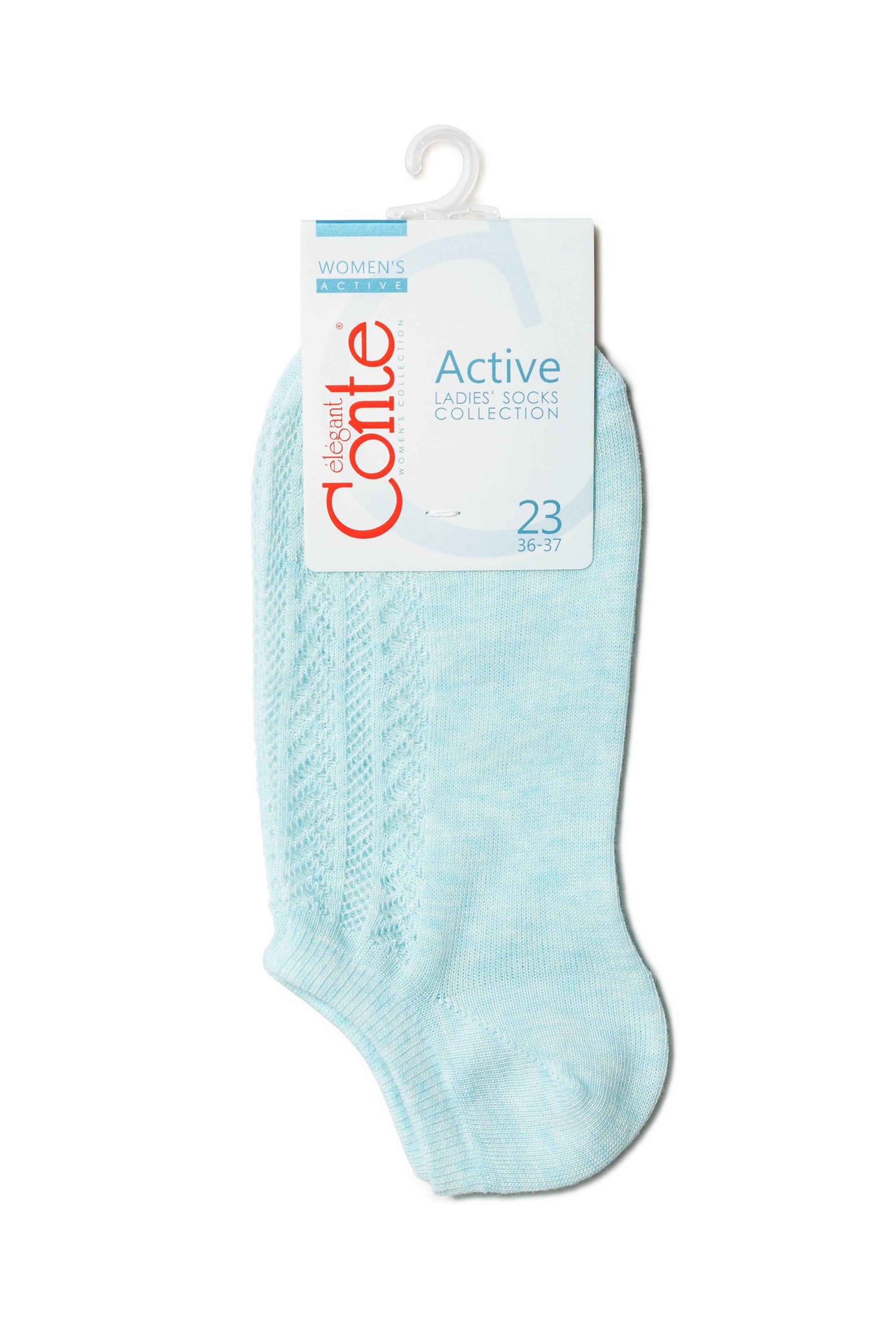 Cotton Ankle Socks Conte Active - 179 Openwork Weave