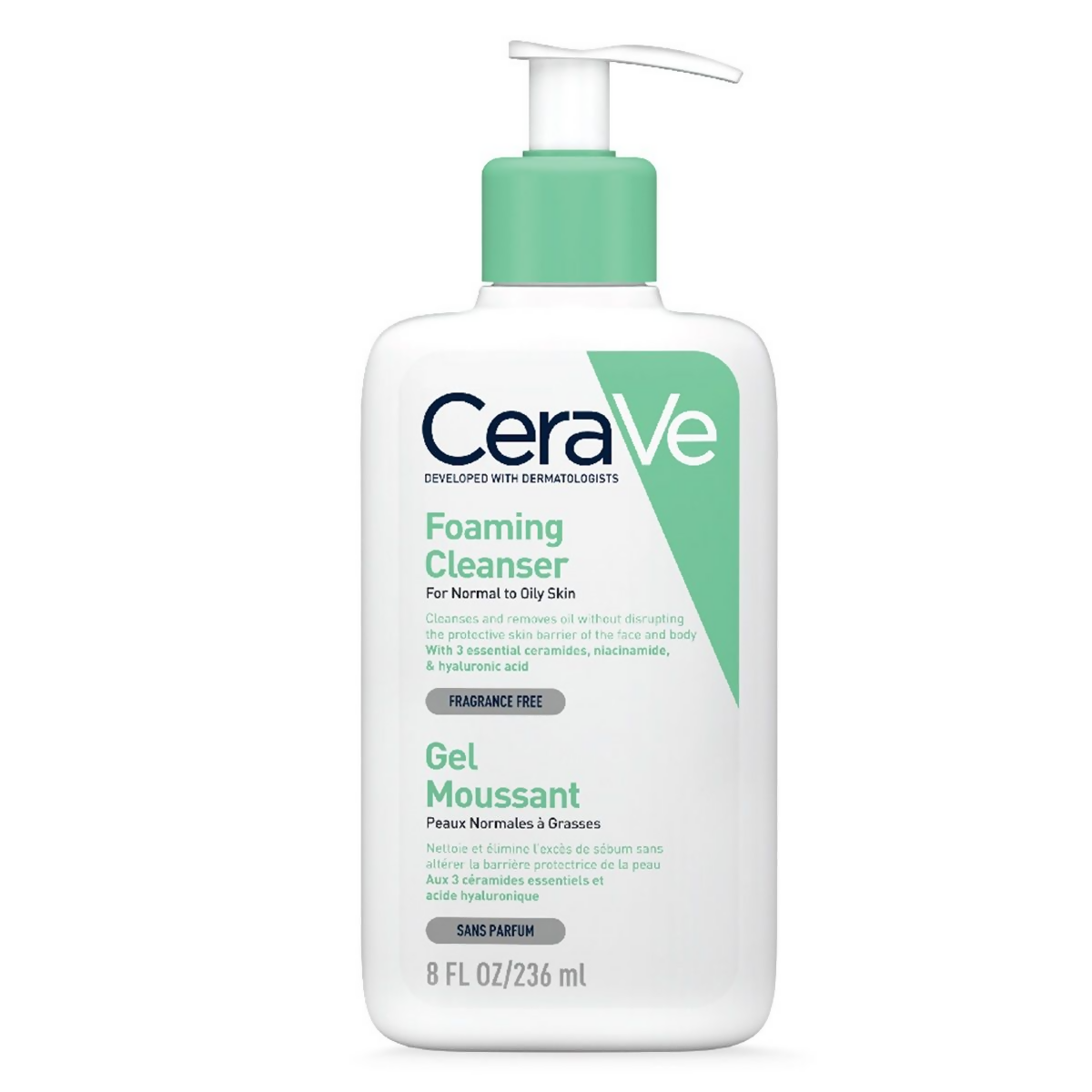 Cerave Foaming Daily Gel Cleanser for Normal to Oily Skin