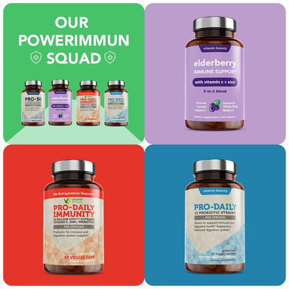 Pro-50 Probiotic - 50 Billion CFU with 13 Strains for Digestive &amp; Immune Health - DestGlow