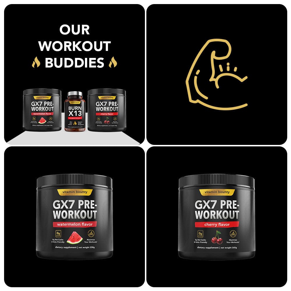 Burn X13 - Thermogenic Fat Burner with 13 Ingredients for Energy &amp; Mental Focus - DestGlow