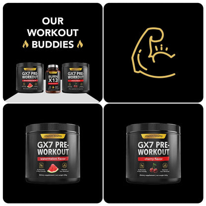 Burn X13 - Thermogenic Fat Burner with 13 Ingredients for Energy &amp; Mental Focus - DestGlow