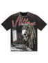 Vtilted Record Tee - Black Wash by Denim Exchange