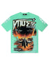 Vtilted Skyline Tee - Chalky Mint by Denim Exchange