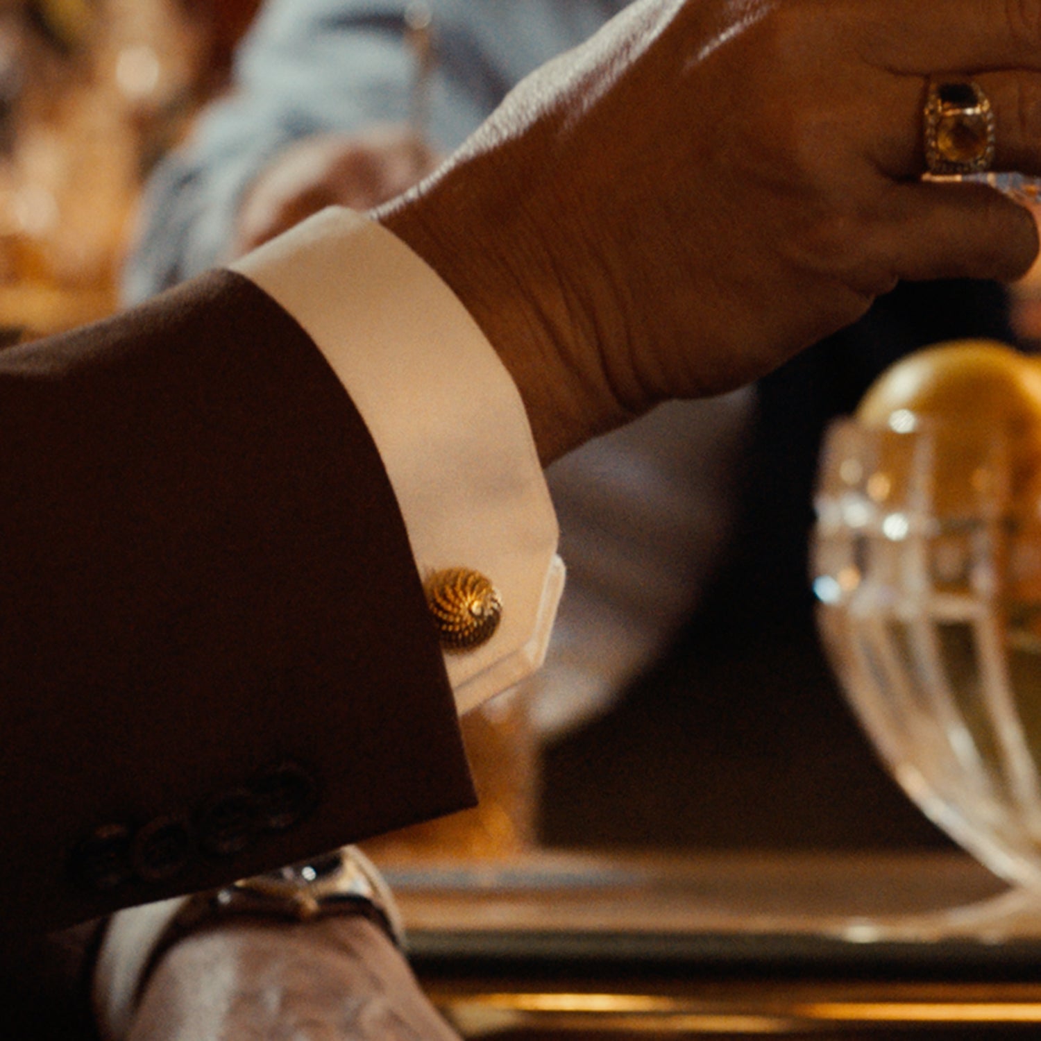 VDP 3D Colony Gold Stainless Cufflinks by Cufflinks.com