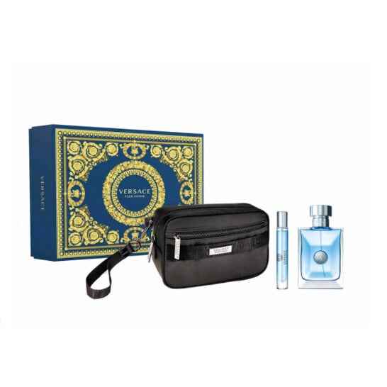 VERSACE POUR HOMME EDT GIFT SET MEN