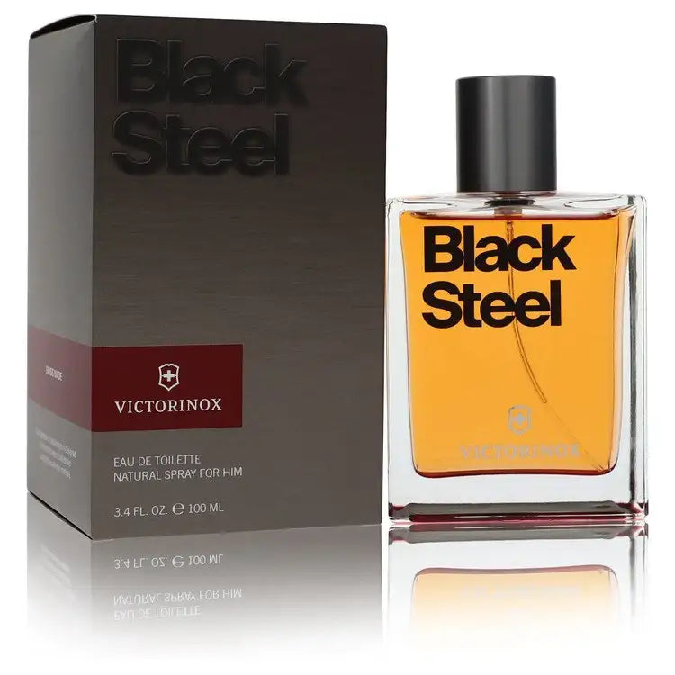 Black Steel By Victorinox Cologne for Men