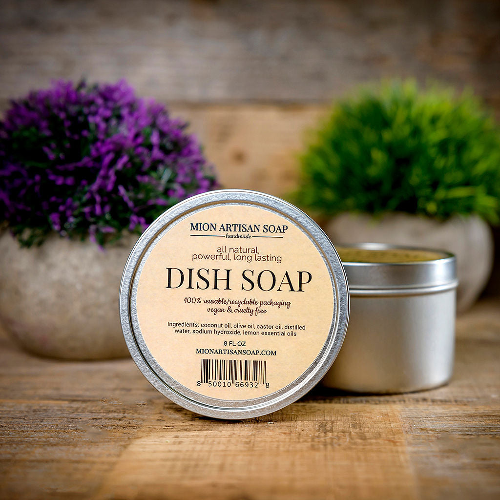Dish Soap | Eco-friendly, Non-toxic by MION Artisan Soap Co.
