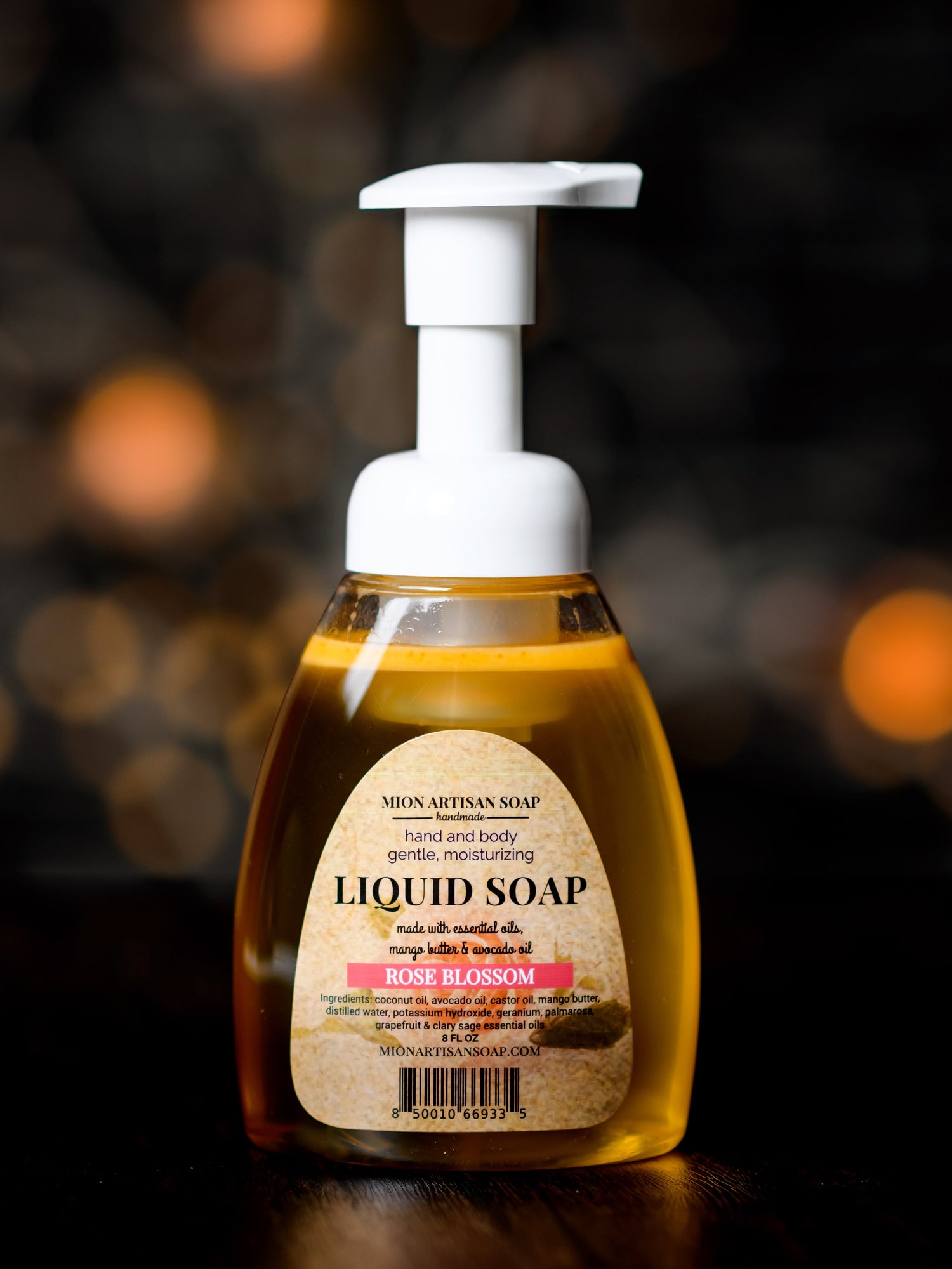 Liquid Soap | Rose Blossom by MION Artisan Soap Co.