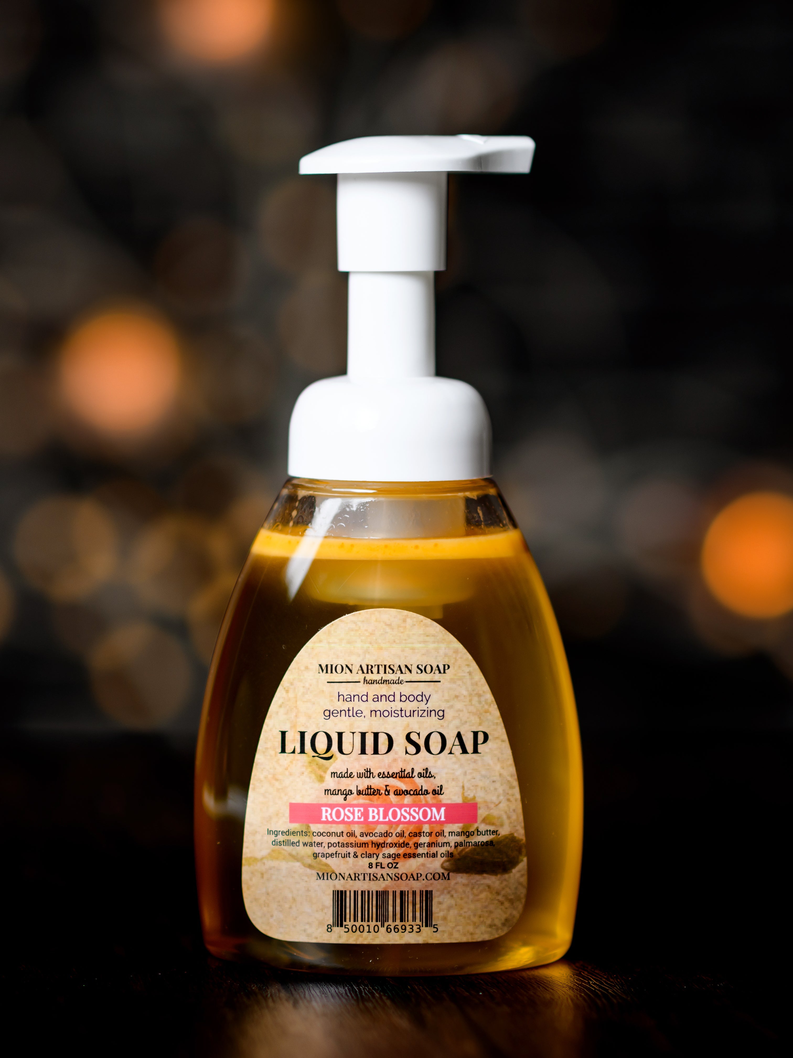 Liquid Soap | Rose Blossom by MION Artisan Soap Co.