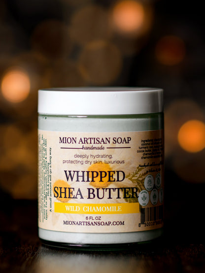 Whipped Shea Butter - Wild Chamomile | Deeply Hydrating and Rejuvenating by MION Artisan Soap Co.
