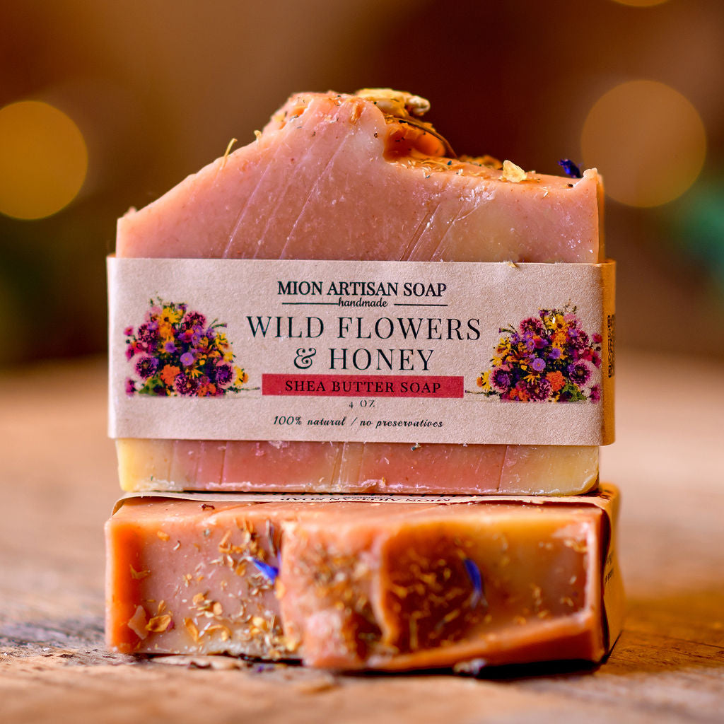 Wild Flowers &amp; Honey | Shea Butter Soap by MION Artisan Soap Co.