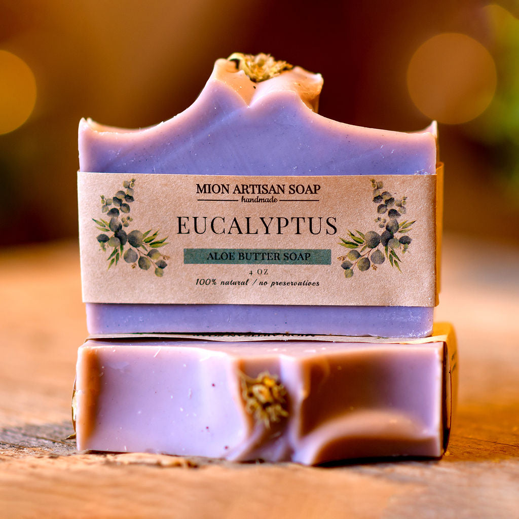Eucalyptus | Aloe Butter Soap by MION Artisan Soap Co.