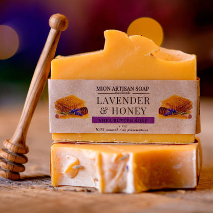 Lavender and Honey | Shea Butter Soap by MION Artisan Soap Co.