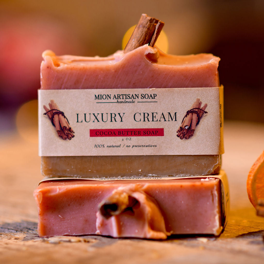Luxury Cream | Cocoa Butter Soap by MION Artisan Soap Co.