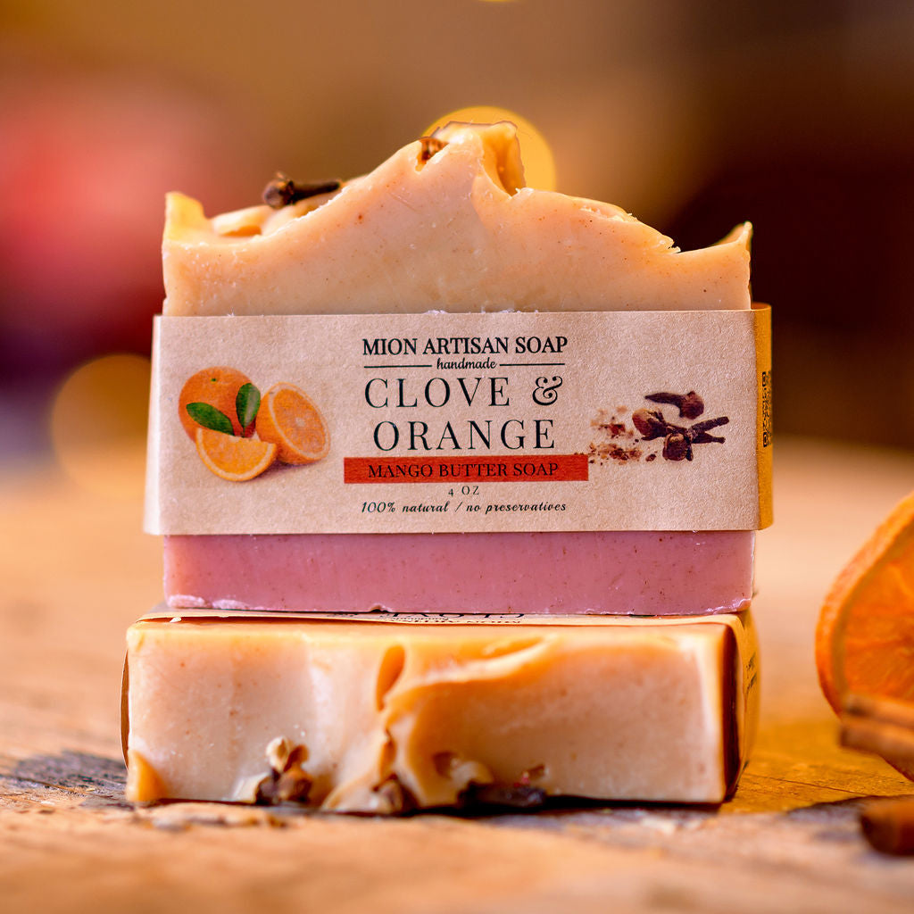 Clove &amp; Orange Soap | Mango Butter Soap by MION Artisan Soap Co.