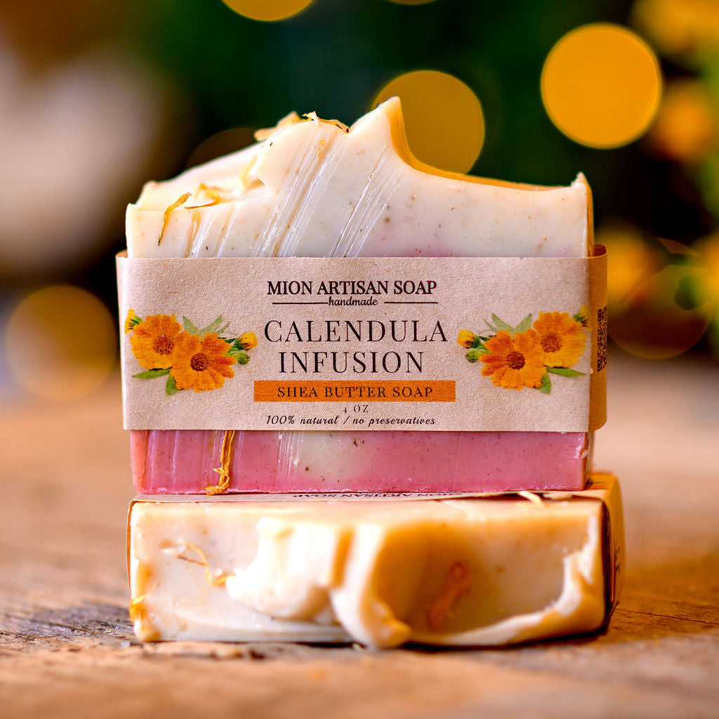 Calendula Infusion | Shea Butter Soap by MION Artisan Soap Co.