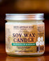 Fir Needle & Rosemary Soy Wax Candle | Long Lasting | 100% Natural by MION Artisan Soap Co.
