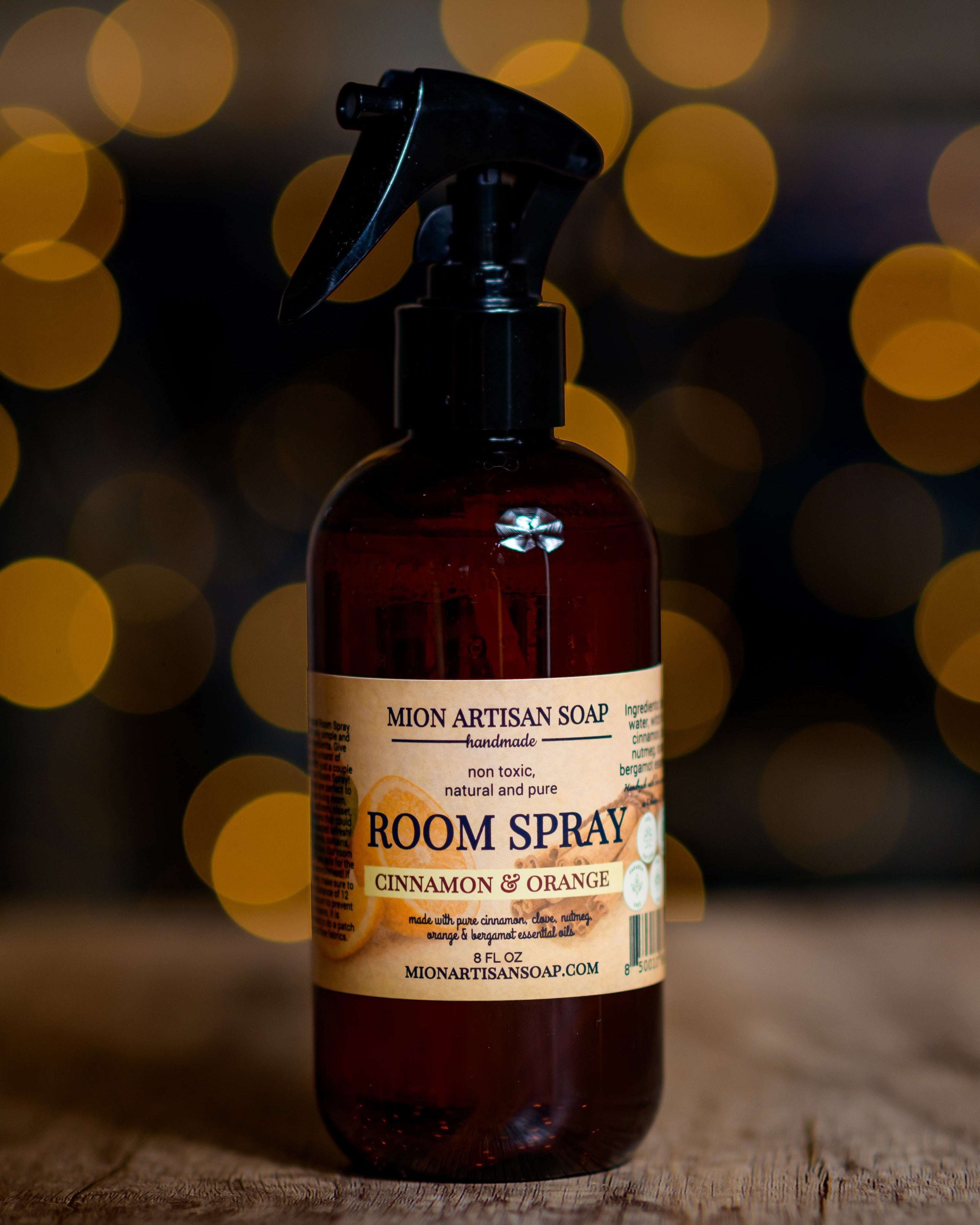 Room Spray | Cinnamon and Orange by MION Artisan Soap Co.