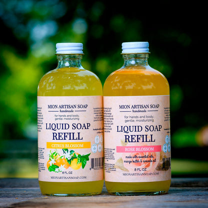 Liquid Soap Refill | Luxurious Foam for Hand &amp; Body by MION Artisan Soap Co.