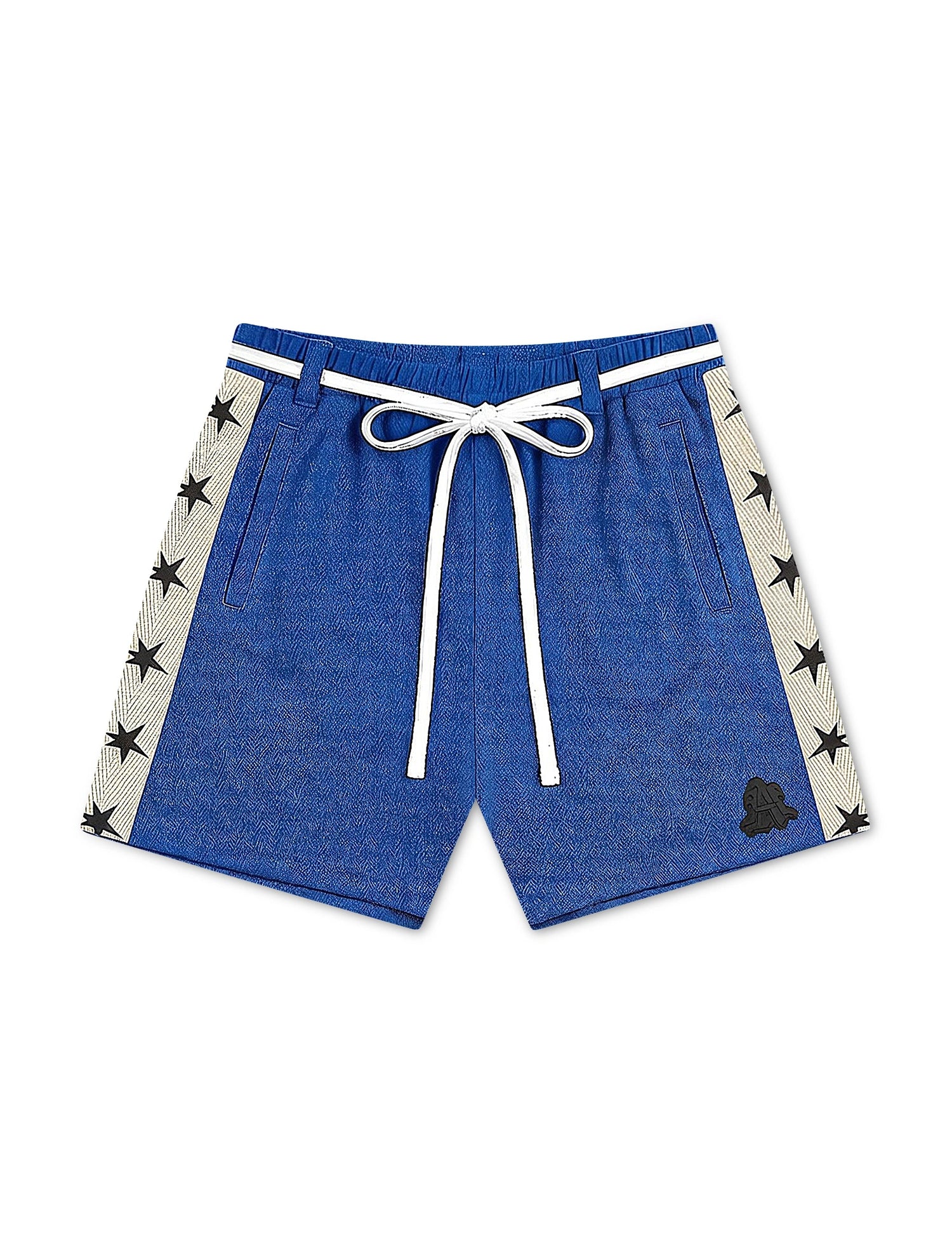 All Human Vida Shorts - Royal Blue by Denim Exchange
