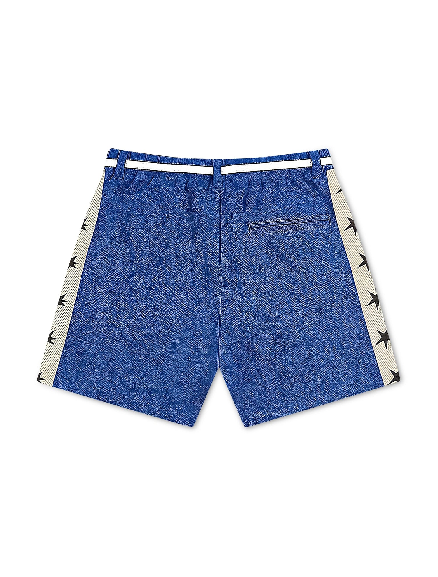 All Human Vida Shorts - Royal Blue by Denim Exchange