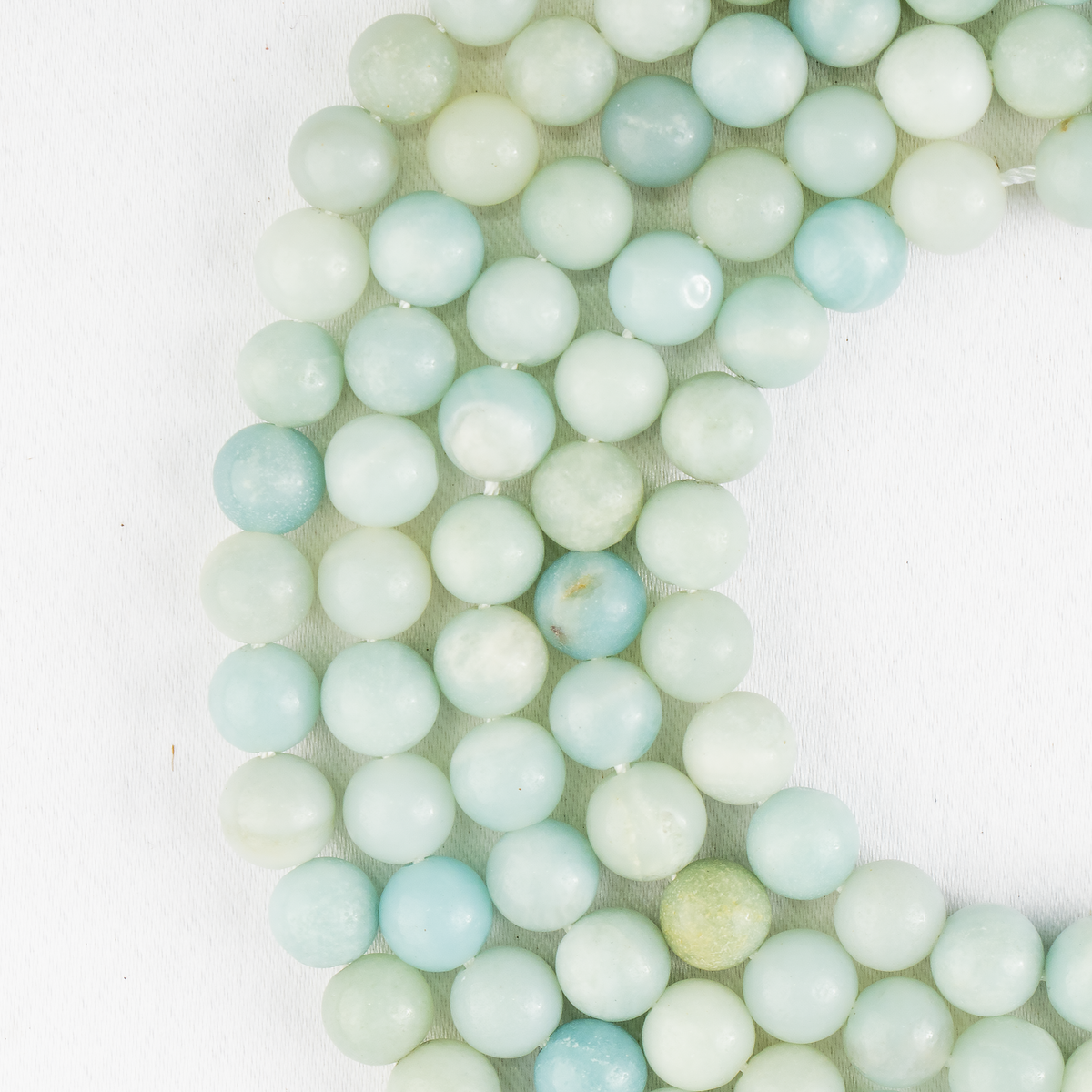 Amazonite Beads, Natural Crystal Round Beads 4mm to 10mm  DestGlow