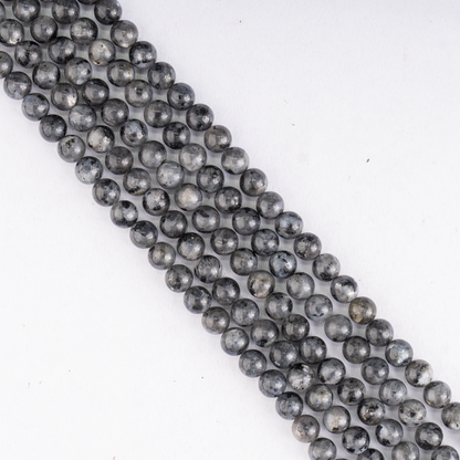 Black Labradorite  Beads, Natural Round Crystal Beads 4mm to 12mm