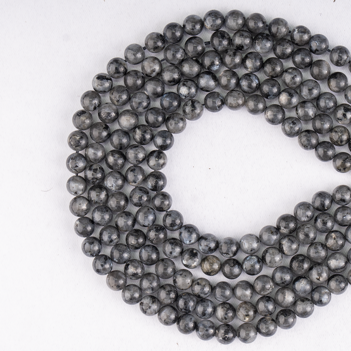 Black Labradorite  Beads, Natural Round Crystal Beads 4mm to 12mm