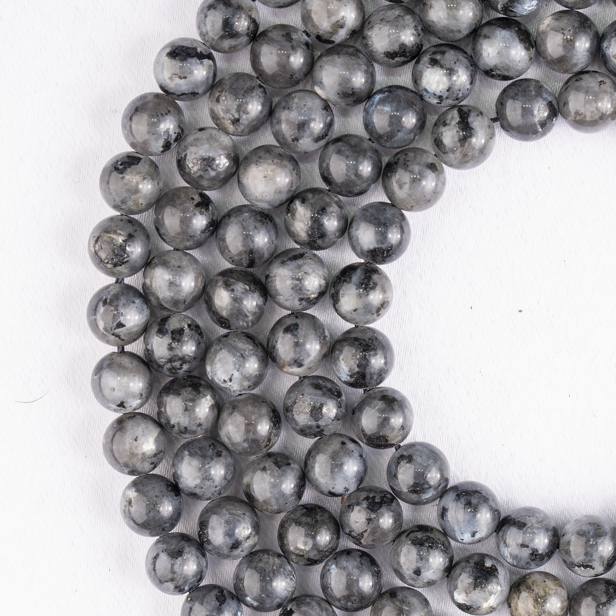 Black Labradorite  Beads, Natural Round Crystal Beads 4mm to 12mm
