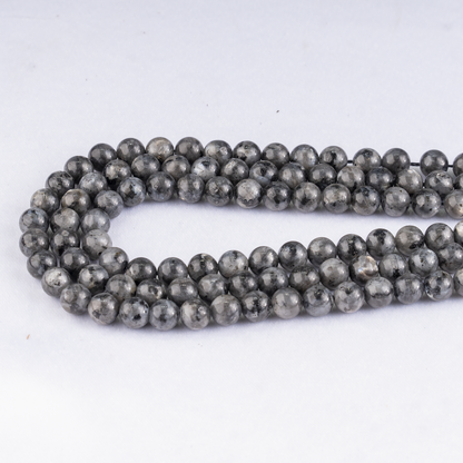 Black Labradorite  Beads, Natural Round Crystal Beads 4mm to 12mm