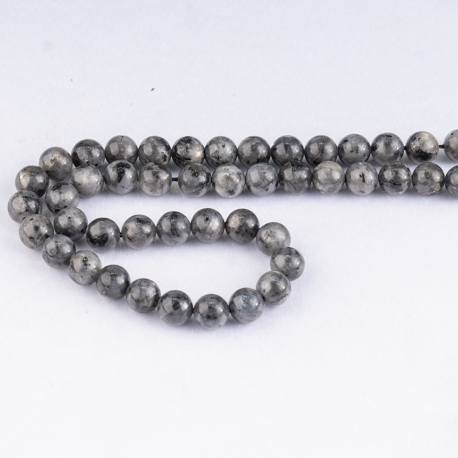 Black Labradorite  Beads, Natural Round Crystal Beads 4mm to 12mm  DestGlow