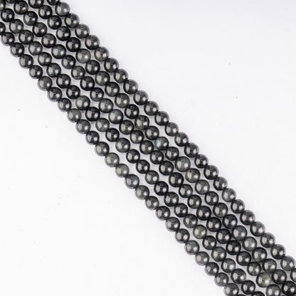 Black Obsidian Beads, Natural Round Crystal Beads 4mm to 14mm  DestGlow