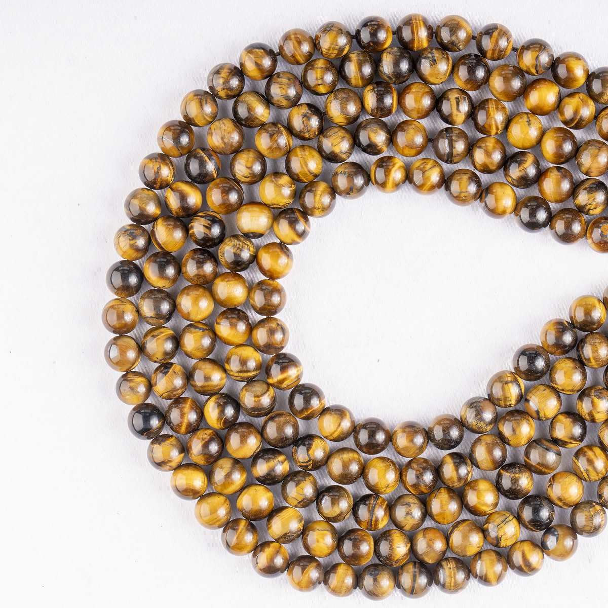 Tiger Eye Beads, Natural Round Crystal Beads 4mm to 16mm  DestGlow