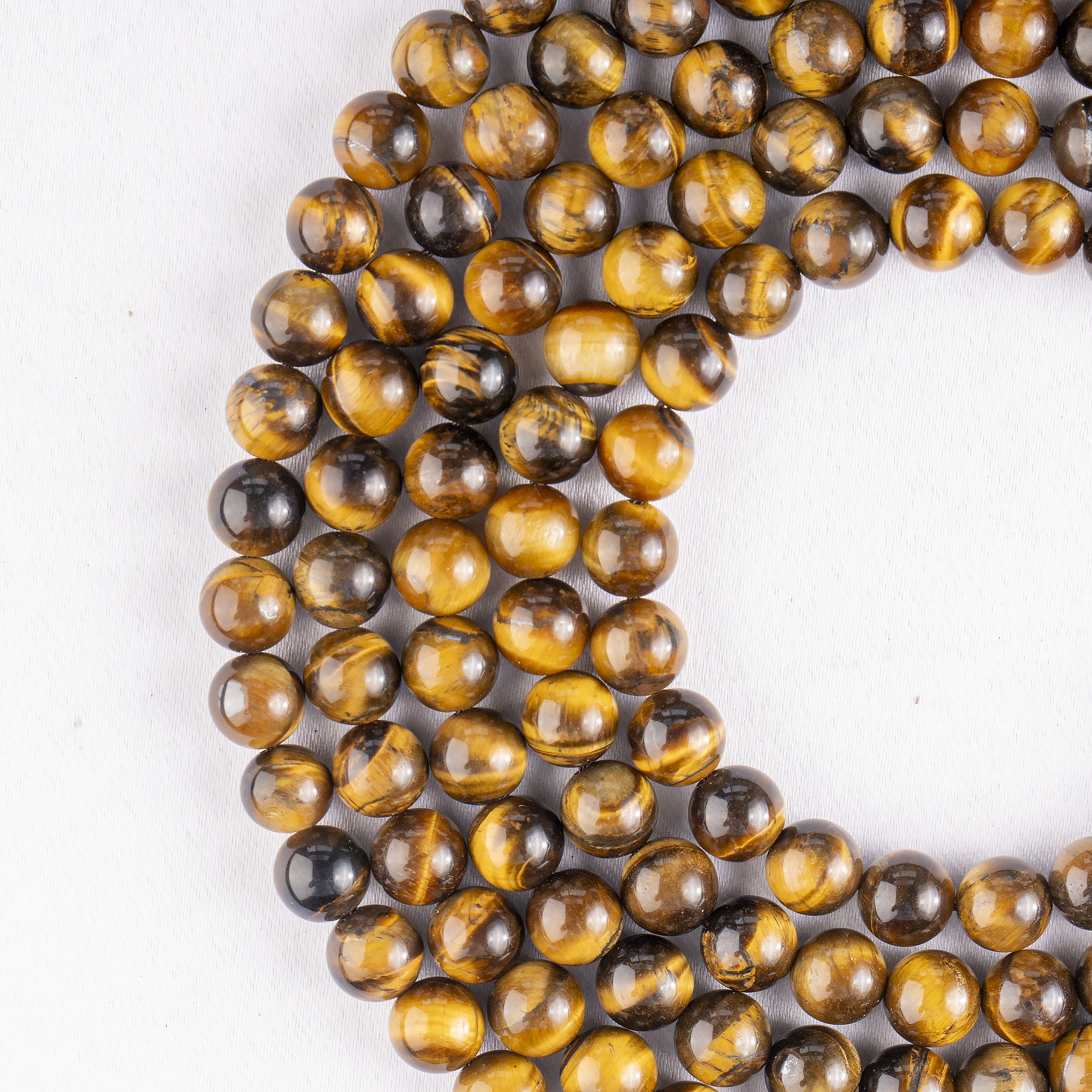Tiger Eye Beads, Natural Round Crystal Beads 4mm to 16mm  DestGlow