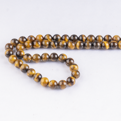 Tiger Eye Beads, Natural Round Crystal Beads 4mm to 16mm  DestGlow