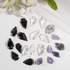 Gemstone Arrowheads for DIY Project Craft Point Jewelry Making  DestGlow