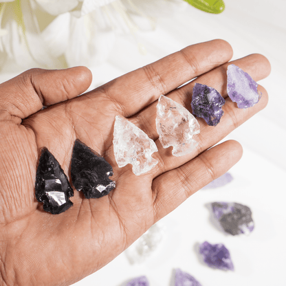 Gemstone Arrowheads for DIY Project Craft Point Jewelry Making  DestGlow