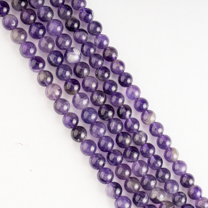 Amethyst Beads, Natural Round Crystal Beads 4mm to 14mm  DestGlow