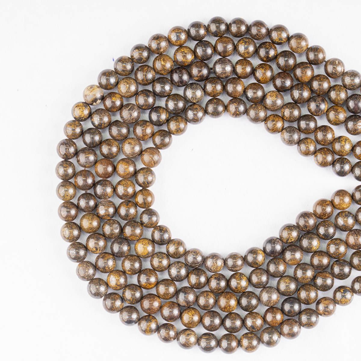 Bronzite Beads, Natural Round Crystal Beads 4mm to 12mm