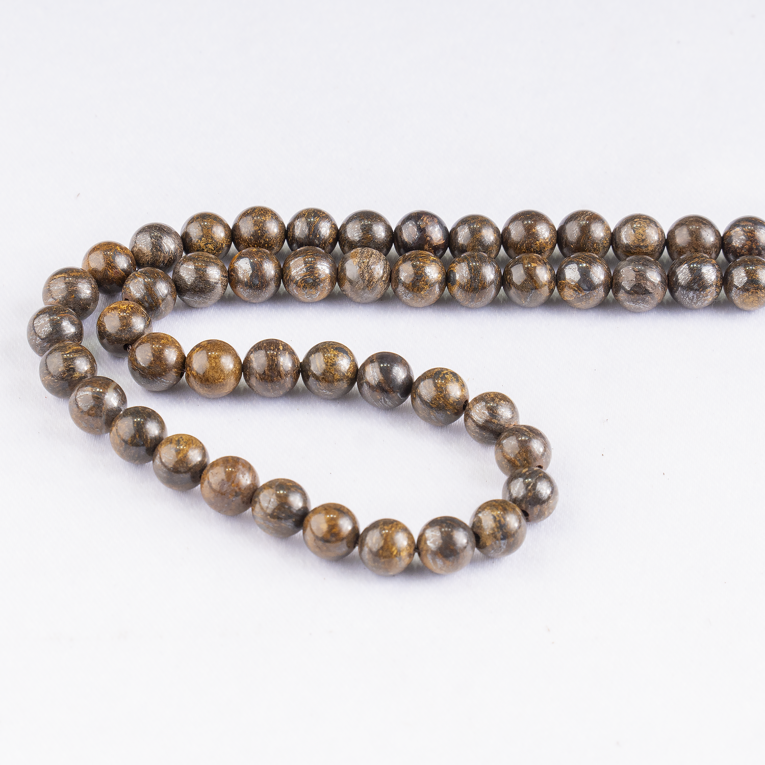 Bronzite Beads, Natural Round Crystal Beads 4mm to 12mm