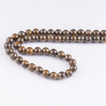 Bronzite Beads, Natural Round Crystal Beads 4mm to 12mm