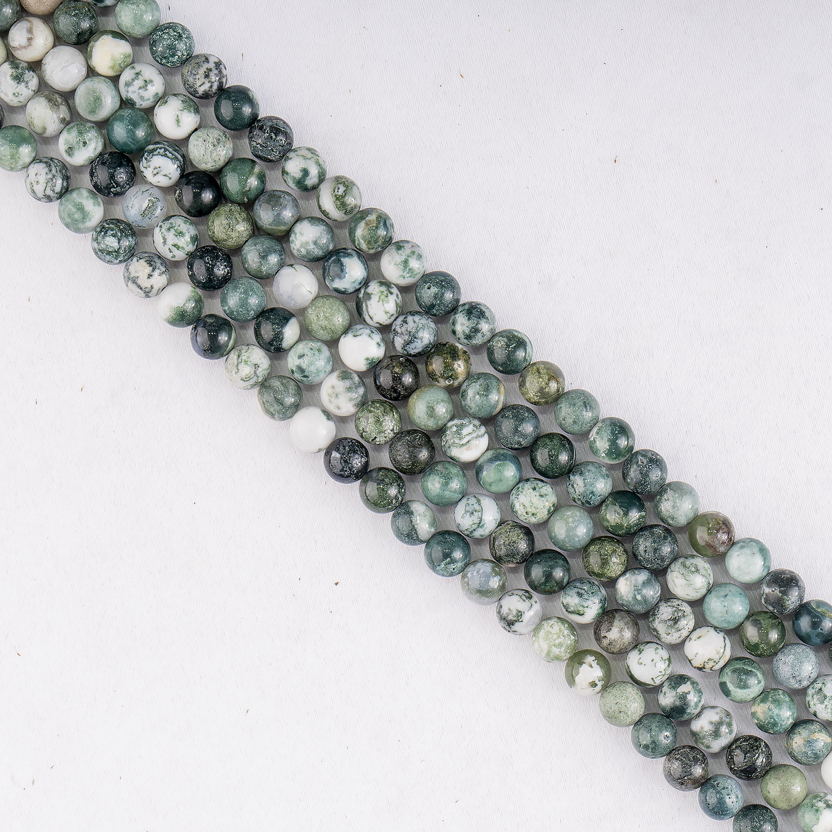 Tree Agate Beads, Natural Round Crystal Beads 4mm to 12mm  DestGlow