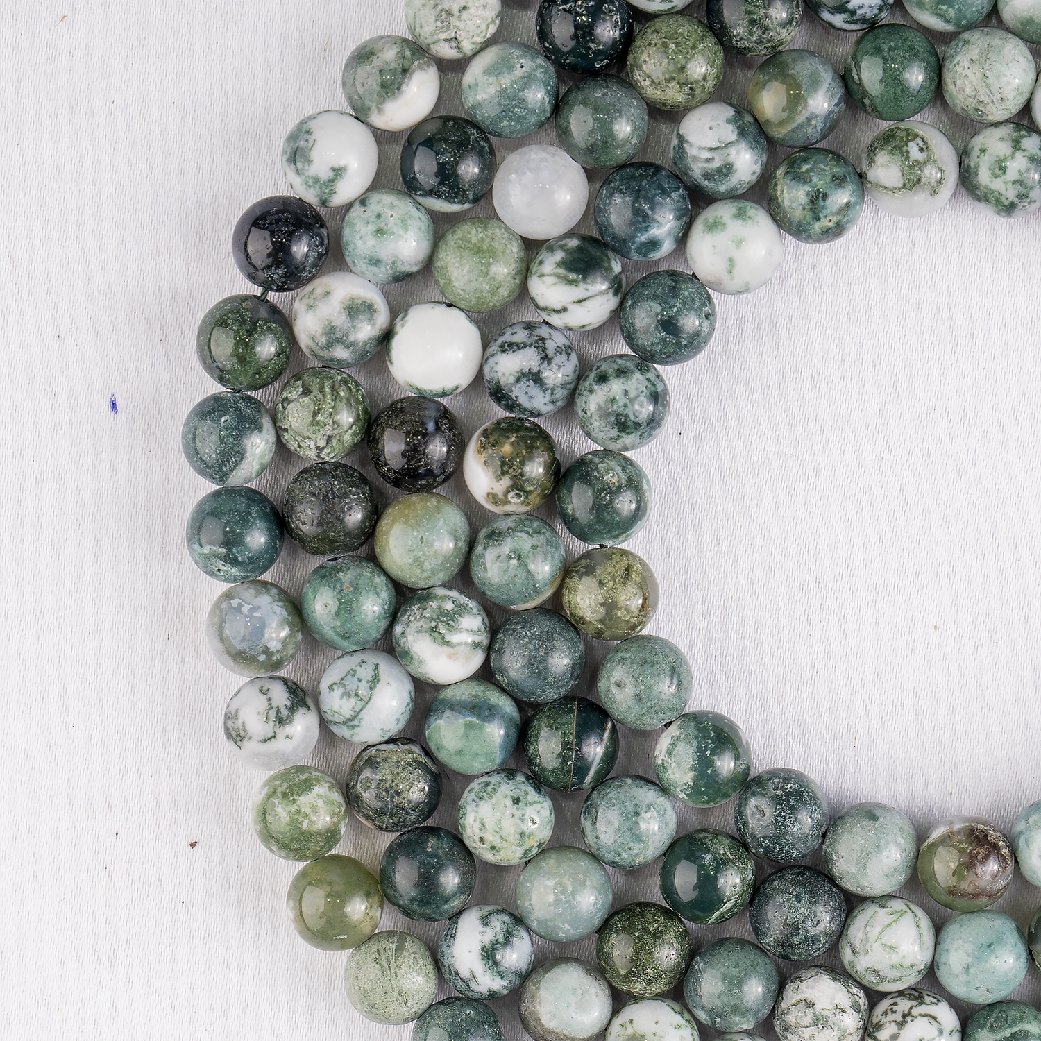 Tree Agate Beads, Natural Round Crystal Beads 4mm to 12mm  DestGlow
