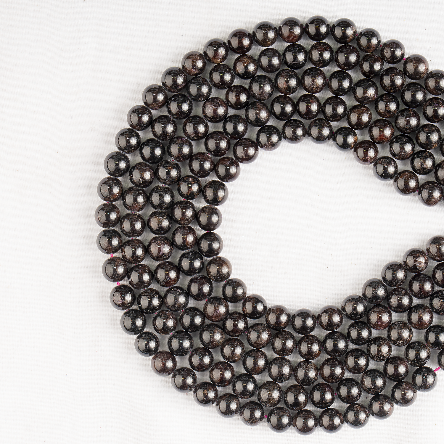 Garnet Beads, Natural Round Crystal Beads 4mm to 12mm  DestGlow