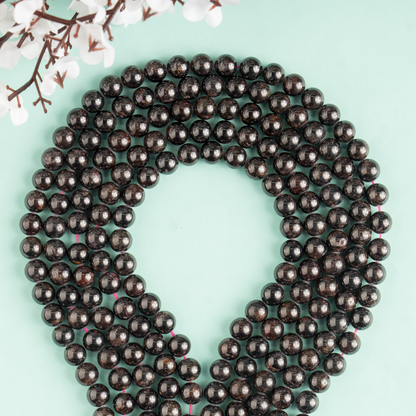 Garnet Beads, Natural Round Crystal Beads 4mm to 12mm  DestGlow