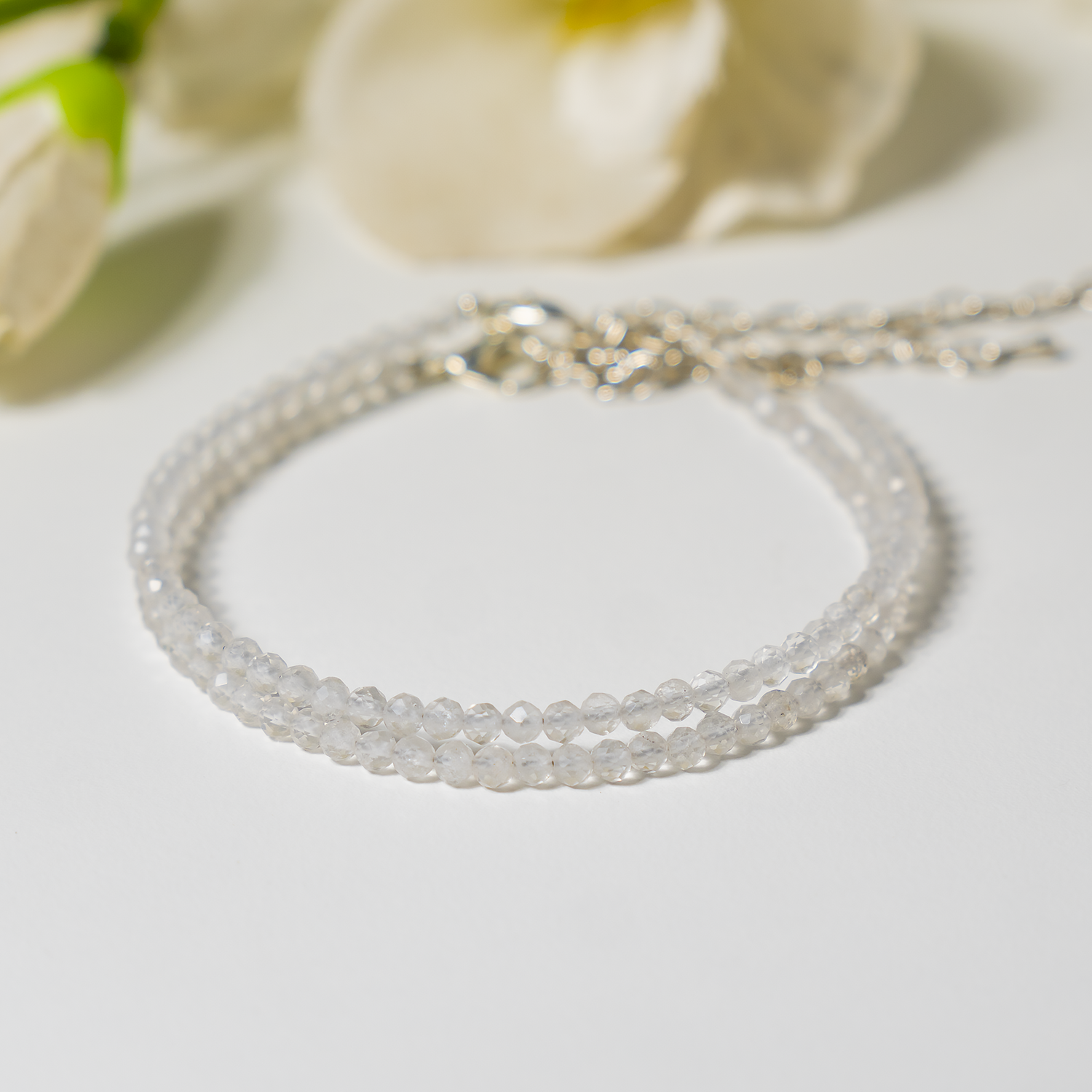 Clear Quartz Anklet – Natural Crystal Healing &amp; Energy Jewelry  DestGlow