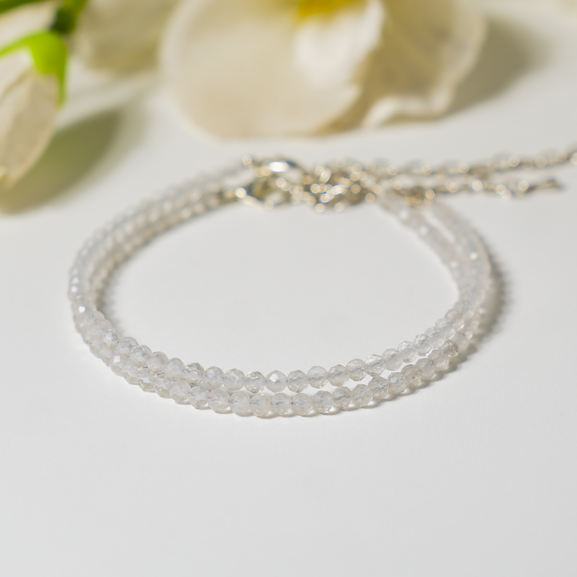 Clear Quartz Anklet – Natural Crystal Healing &amp; Energy Jewelry  DestGlow
