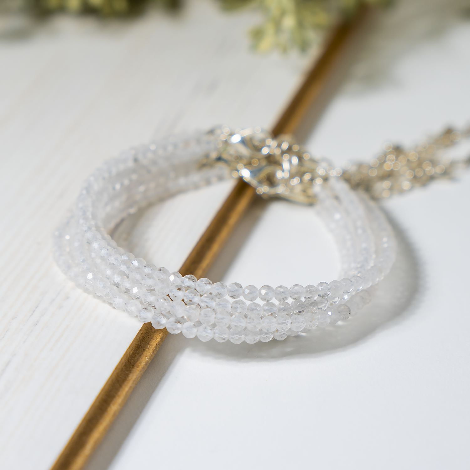 Clear Quartz Anklet – Natural Crystal Healing &amp; Energy Jewelry